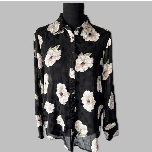 ZARA floral blouse - Picture 7 of 8